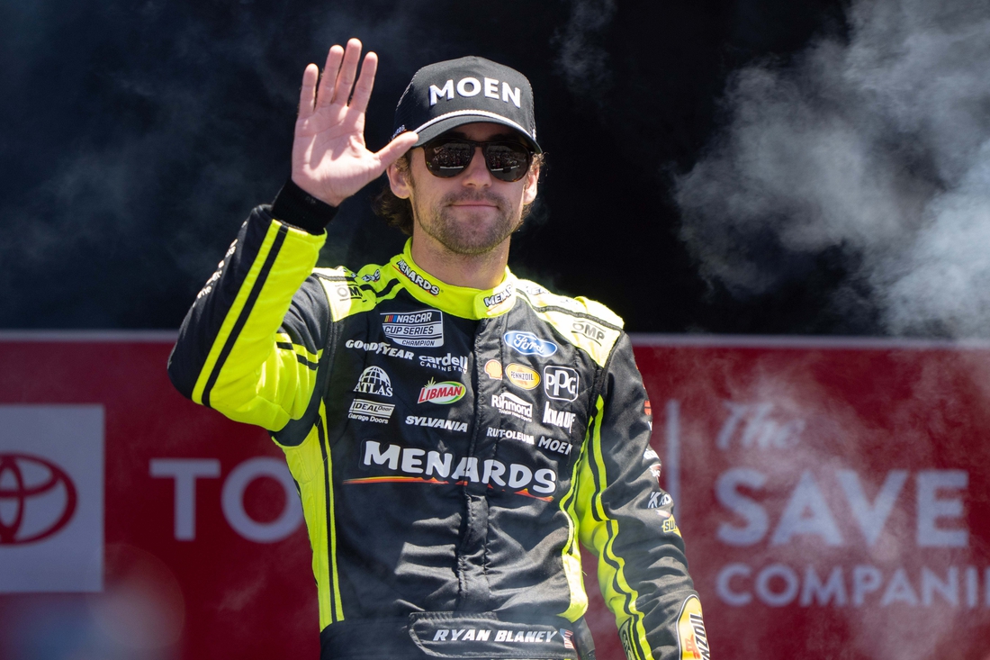 Deadspin Stubbs Ryan Blaney hoping history repeats itself