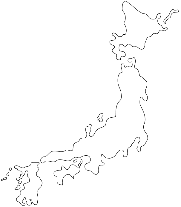 Blank Map Of Japan Worksheet Japan outline map Destination Japan Lineupping Lineupping