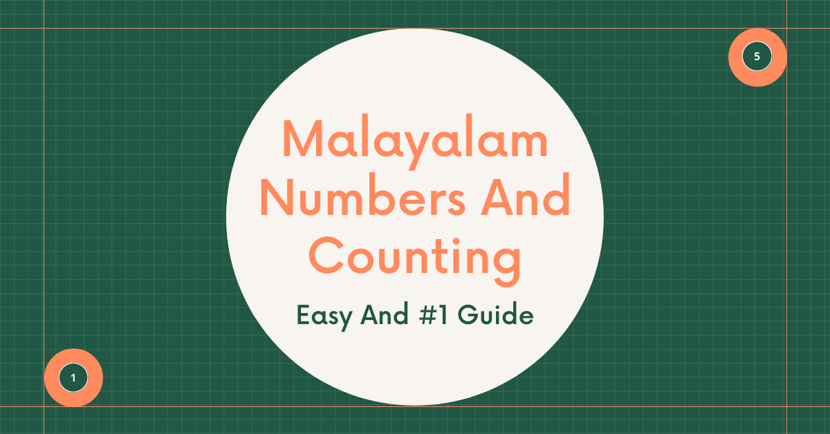 Malayalam Numbers And Counting Easy And 1 Guide Ling App
