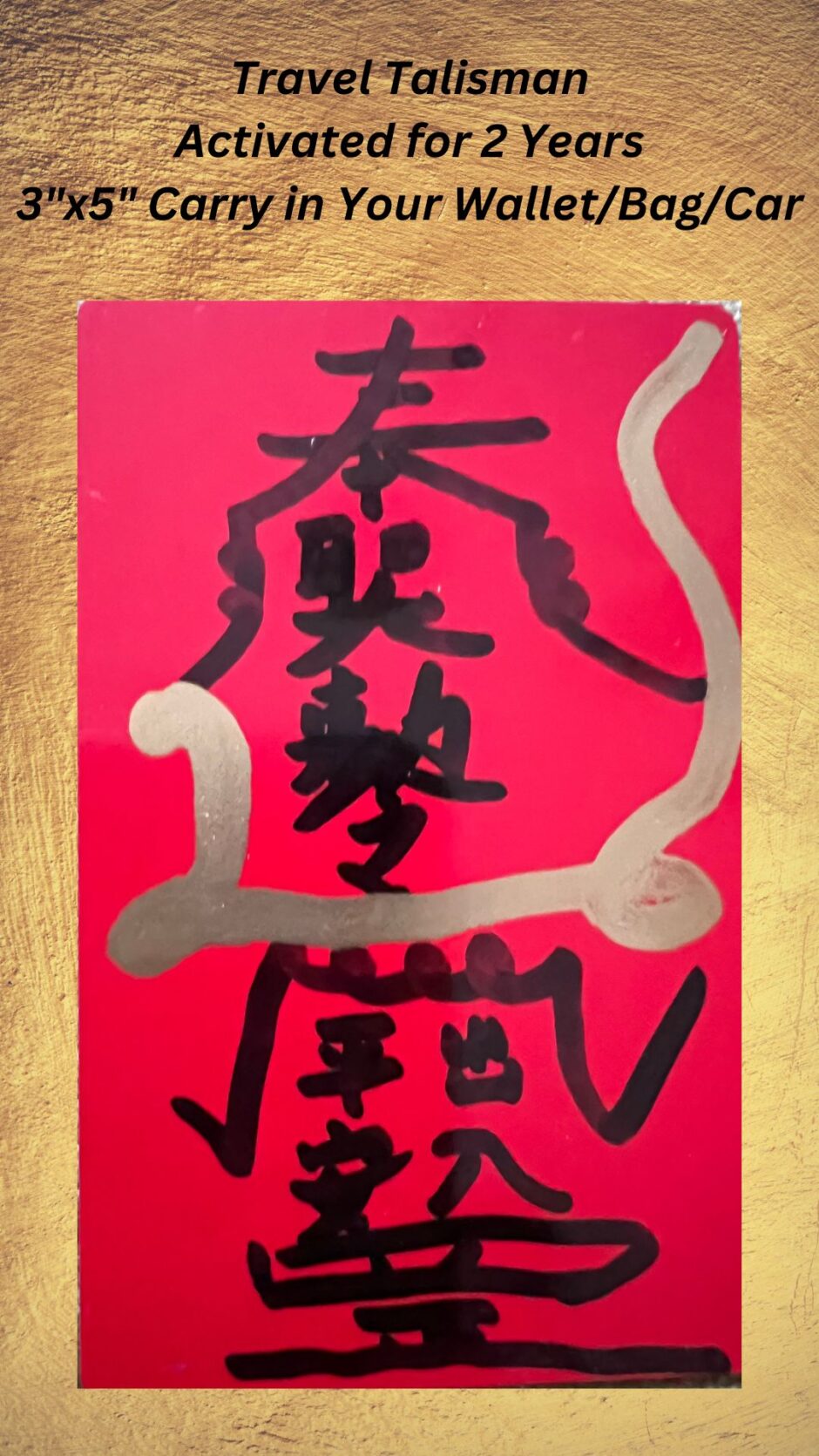 Travel Talisman 2024/2025 - Ling Gui International Healing Qigong School