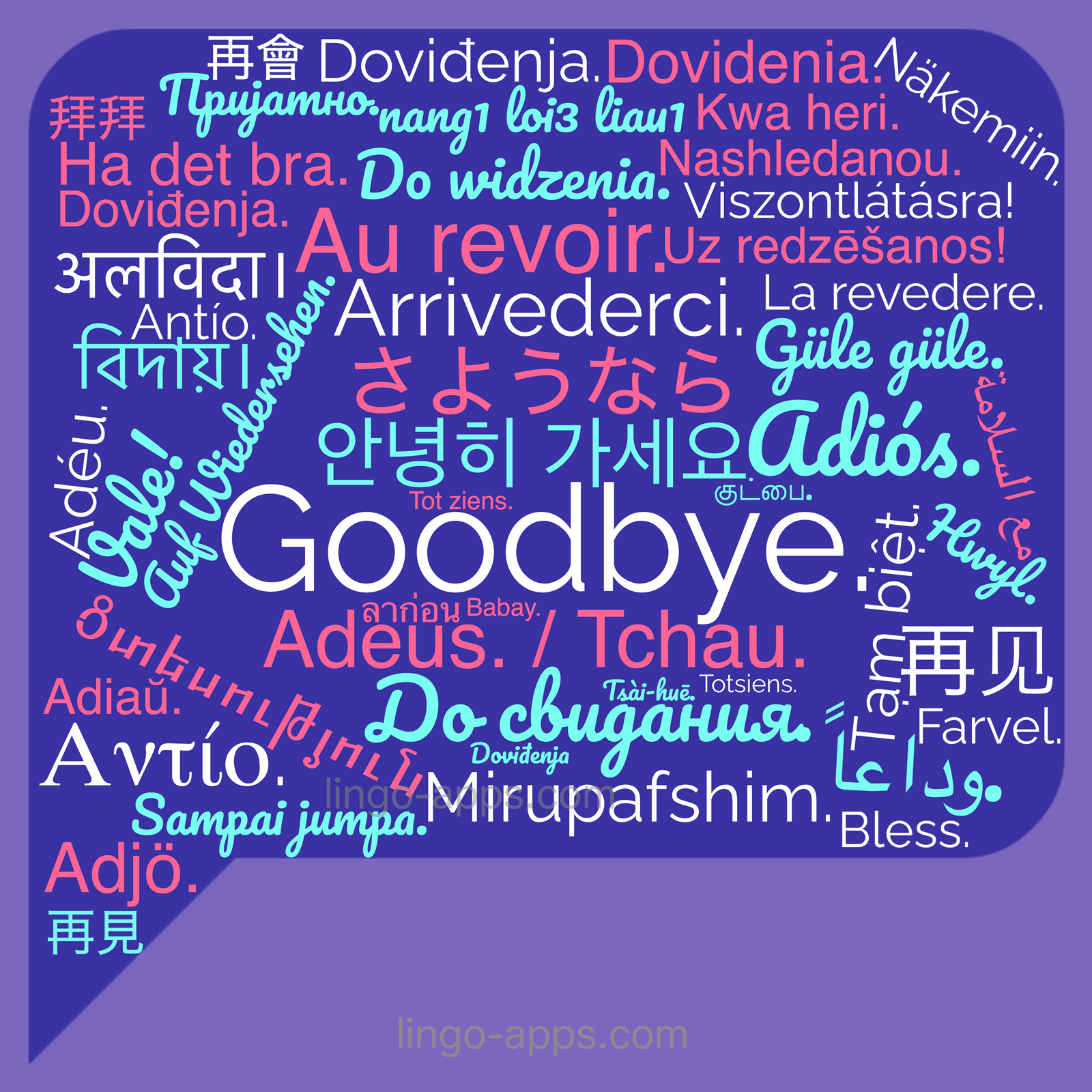 How to Say "Goodbye" in 50 Different Languages? LingoCards Top
