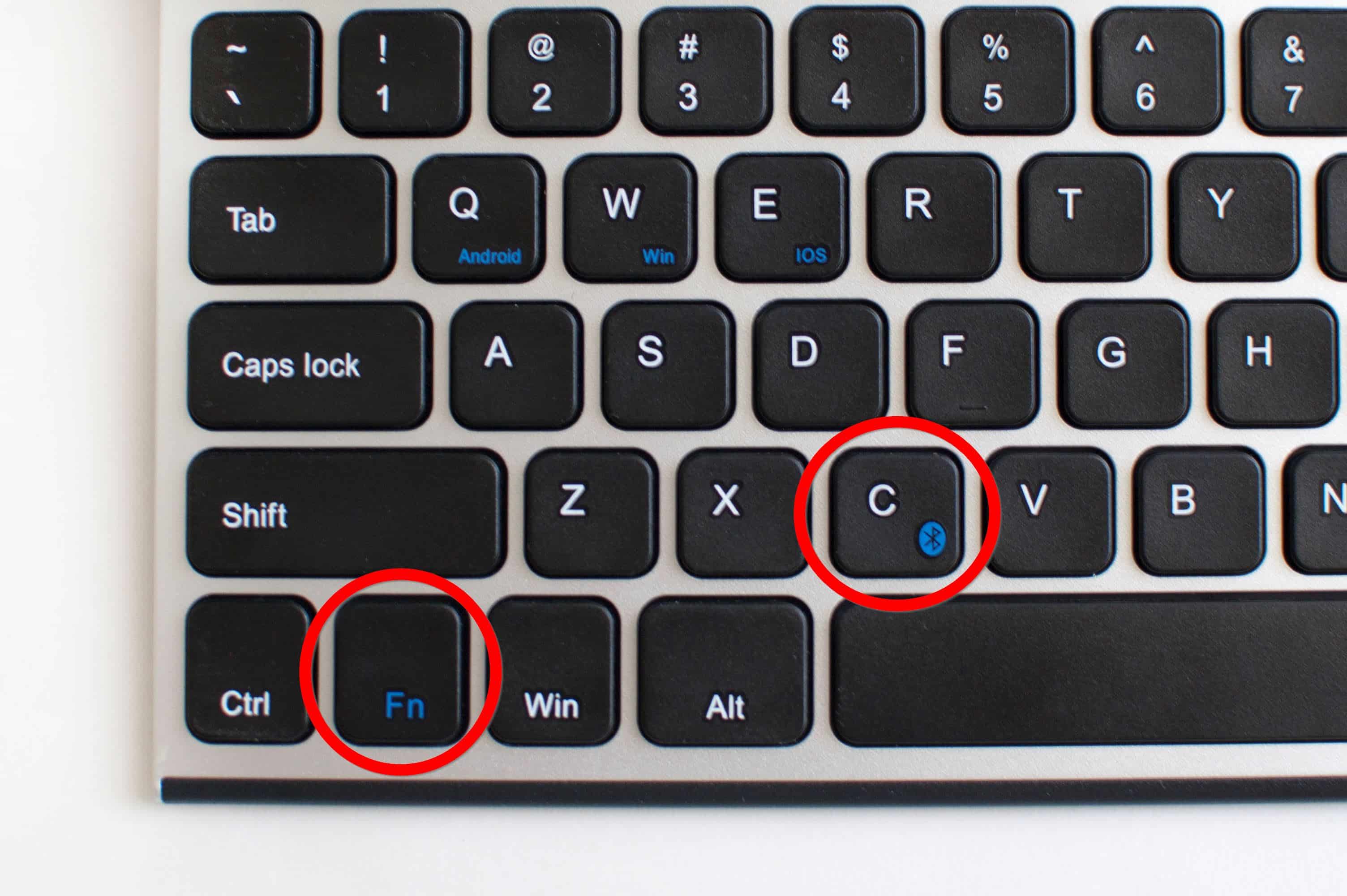 How to Connect a Wireless Keyboard - Lingraphica