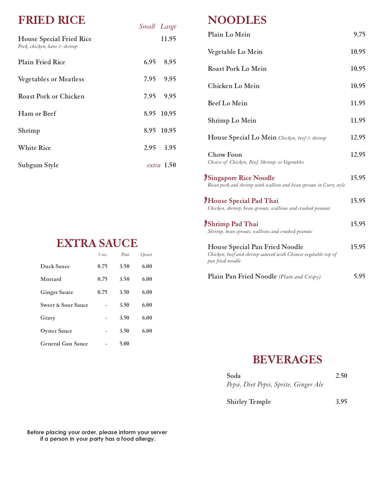 Ling's Cafe Hanson, Massachusetts