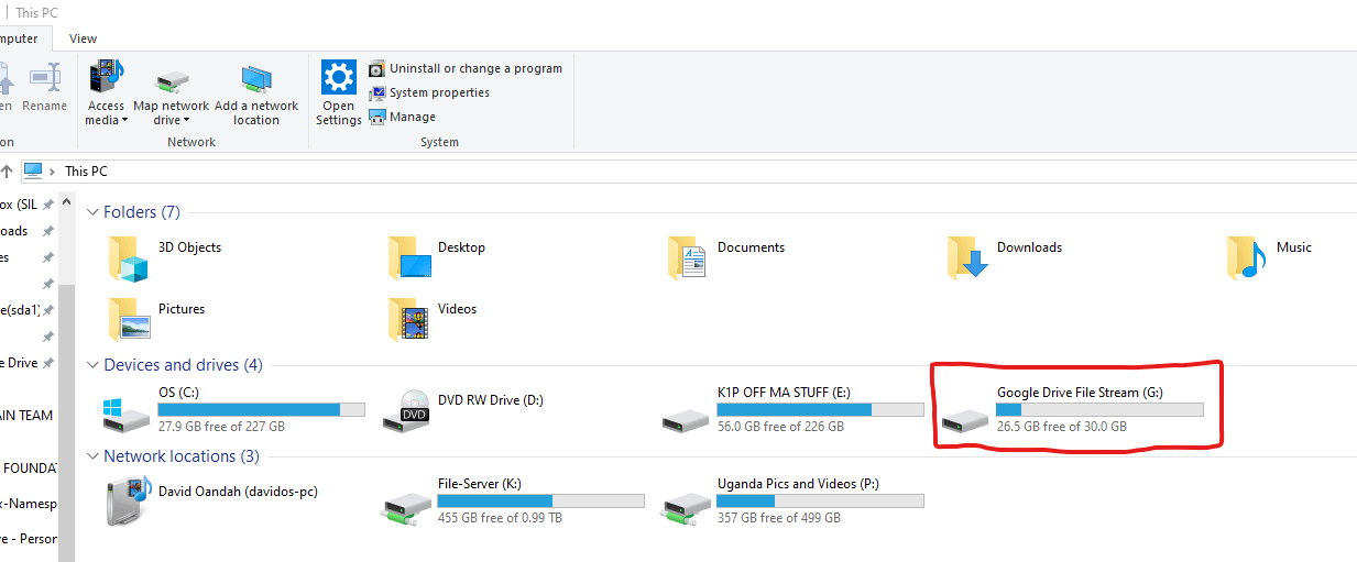 Session 11 Google Drive File Stream LingTranSoft Wiki