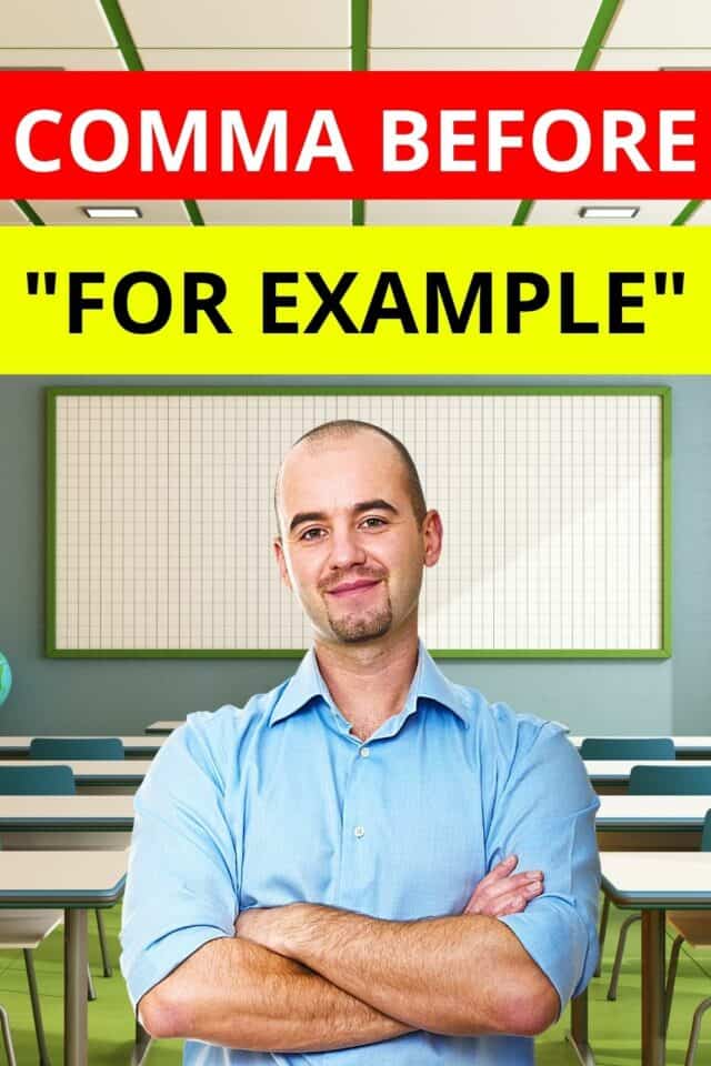 Comma before "for example" — The Complete Guide