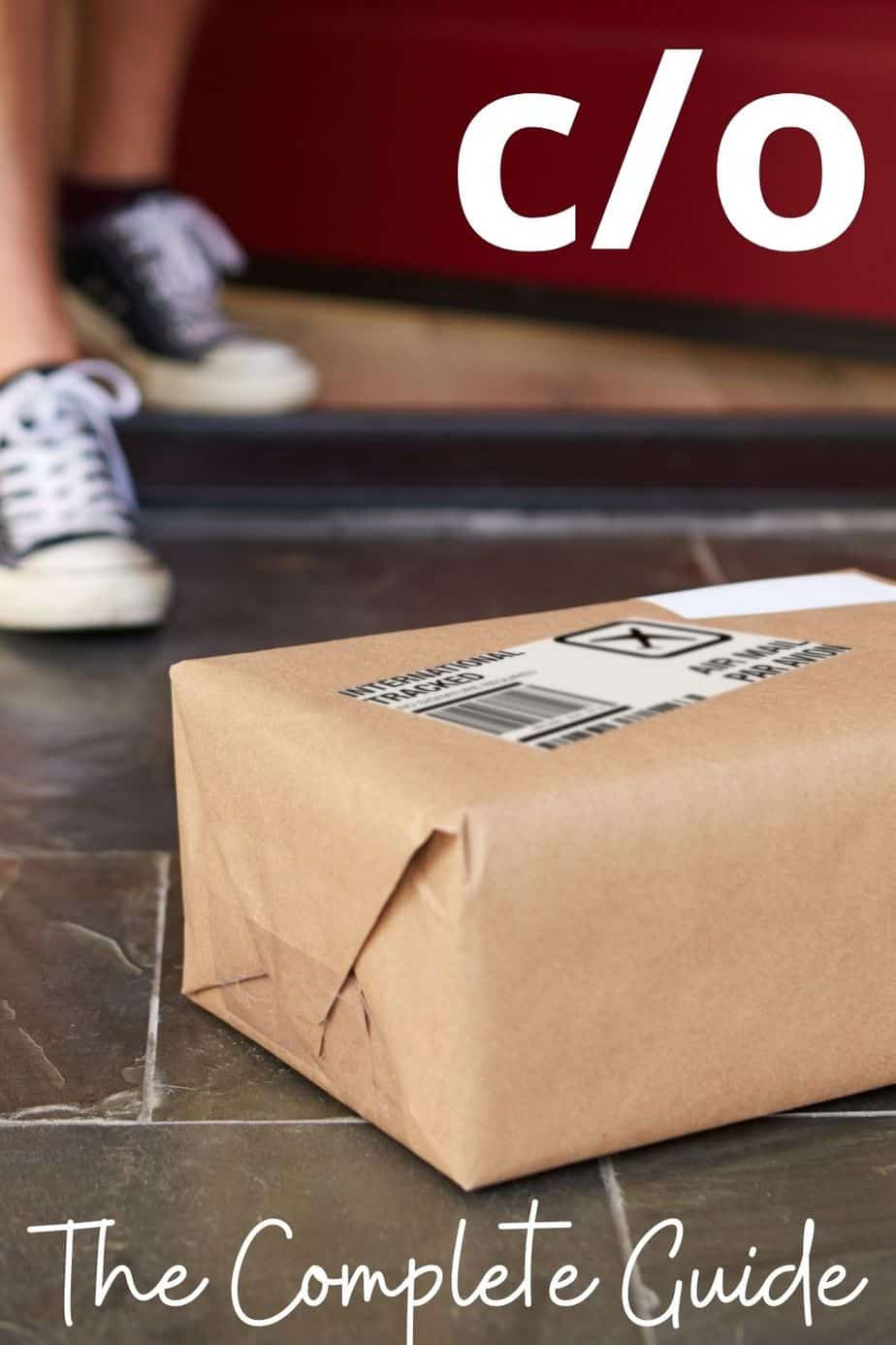 The Meaning and Usage of "c/o" (Care Of) in a Nutshell