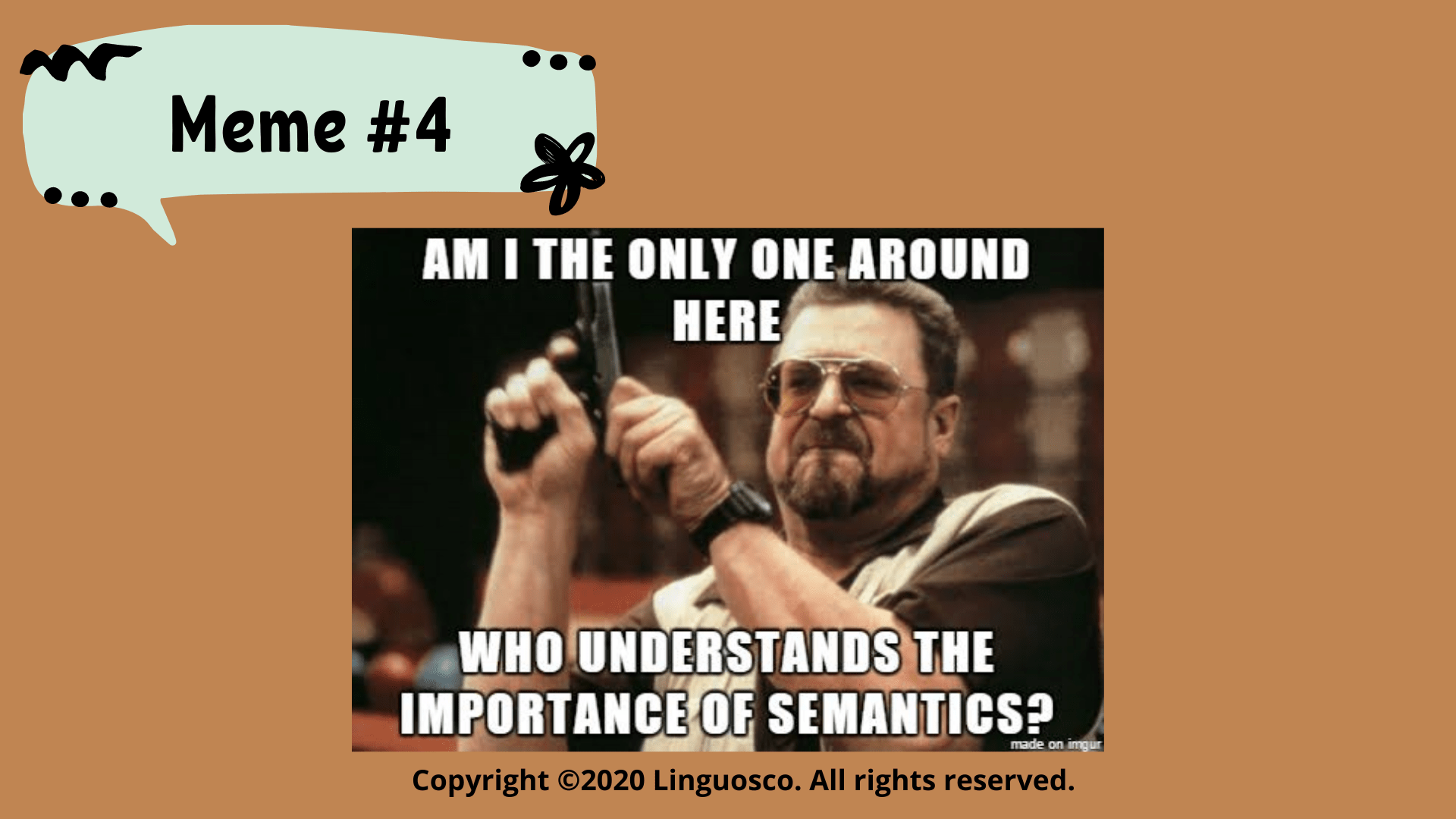 Consultancy Meme of the Month It's All About Semantics! (October 2020)