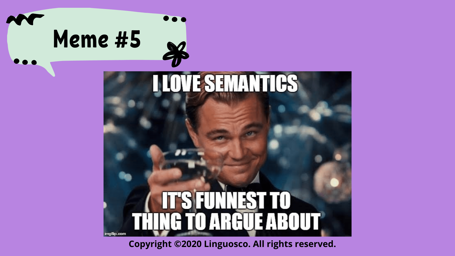 Consultancy Meme of the Month It's All About Semantics! (October 2020)