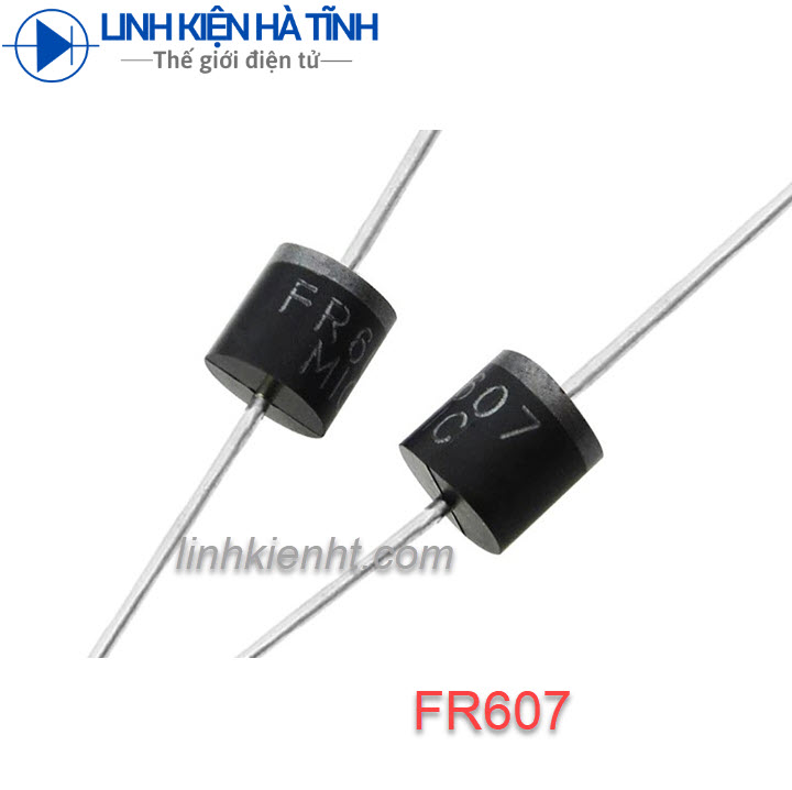 Sản phẩm Diode FR607 6A 1000V (DIP)