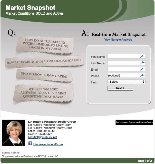 Contact Pinehurst Homes for Sale