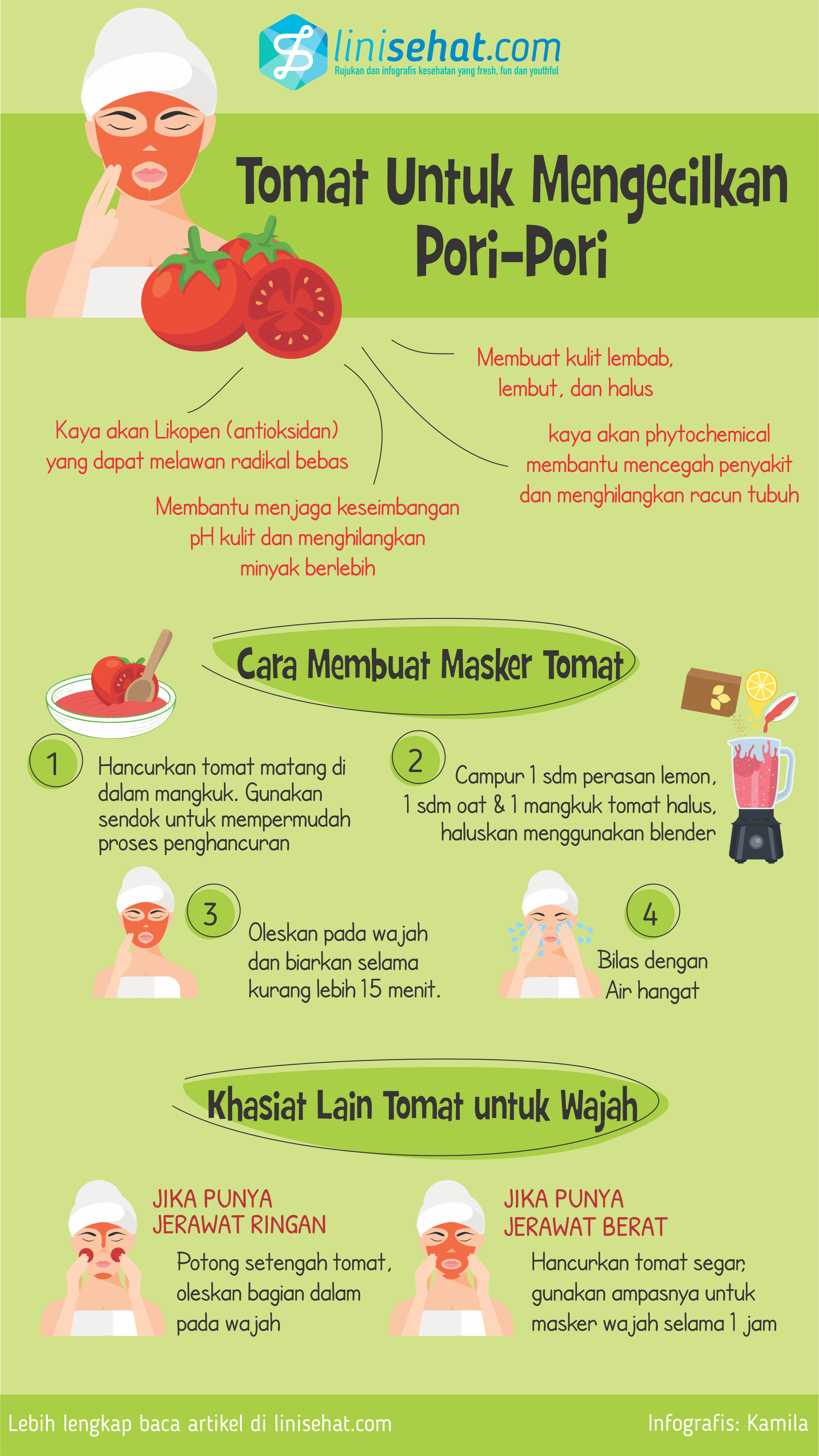 Tips Menghilangkan Jerawat Dengan Tomat