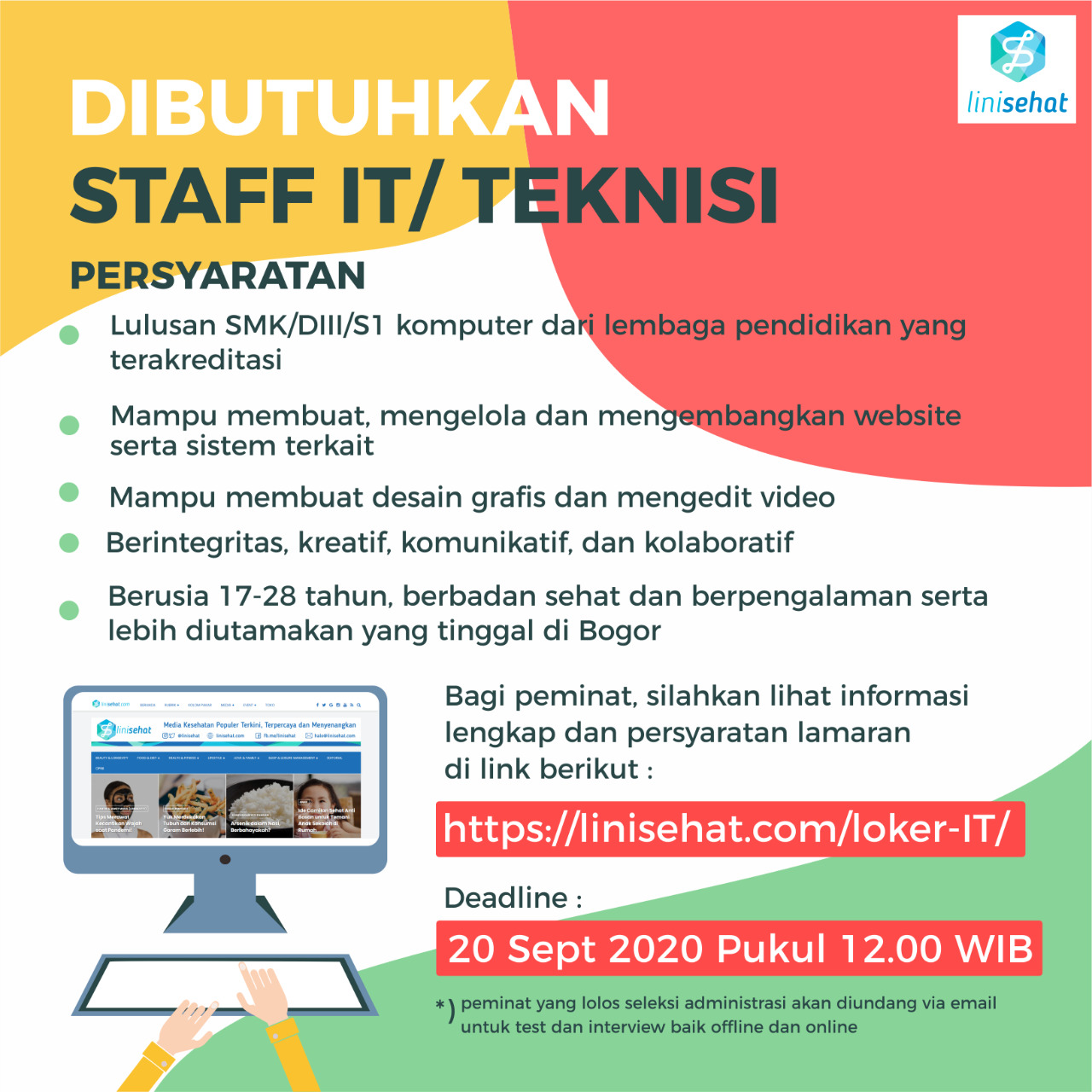 Website Lowongan Kerja 2022