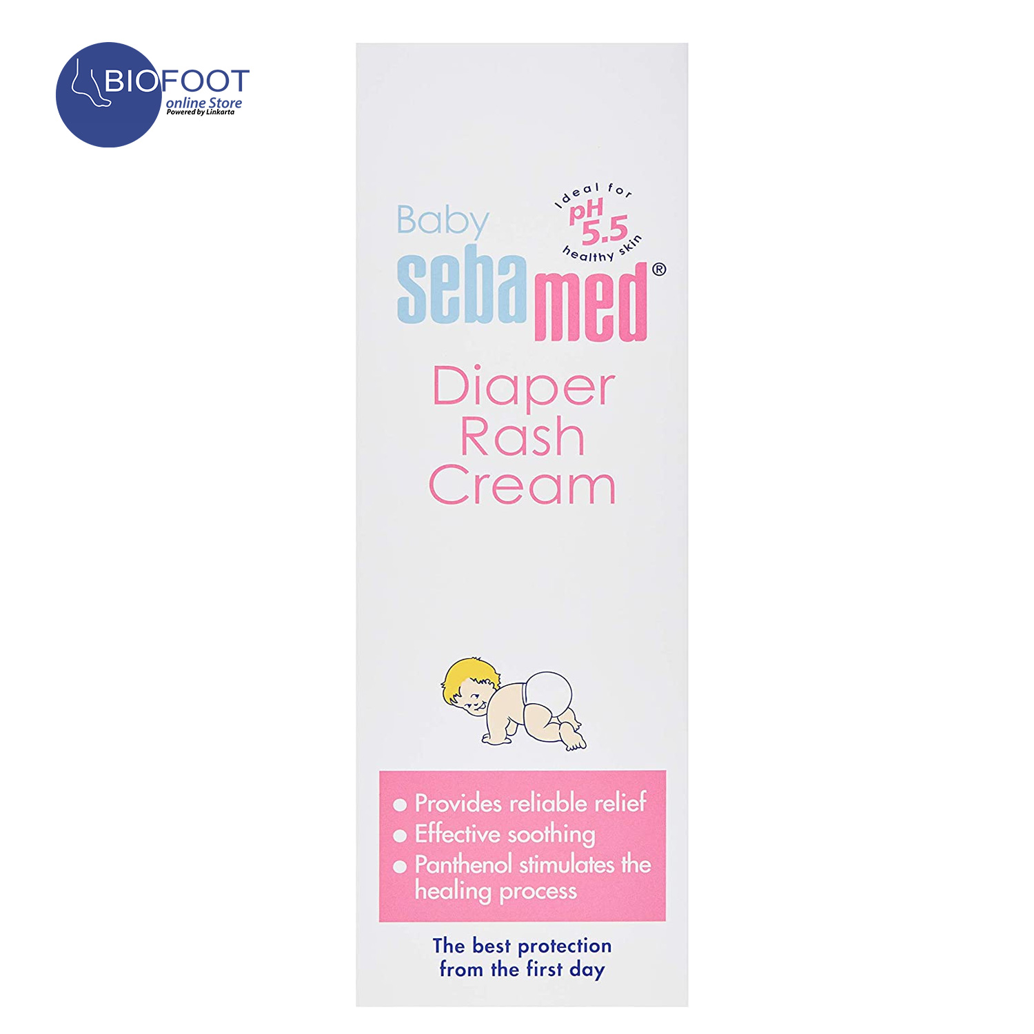 Sebamed baby Diaper Rash Cream with Panthenol 200ml Online Shopping