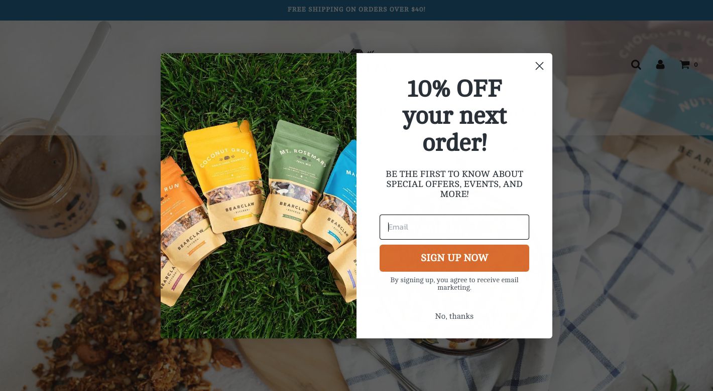 Bearclaw Kitchen Affiliate Program + Commissions Rates