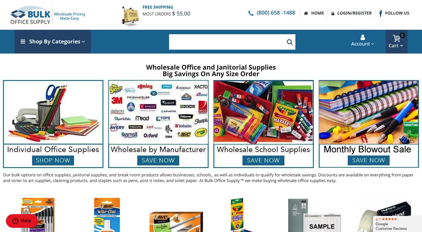 Bulk Office Supply Affiliate Program (2024) LinkClicky