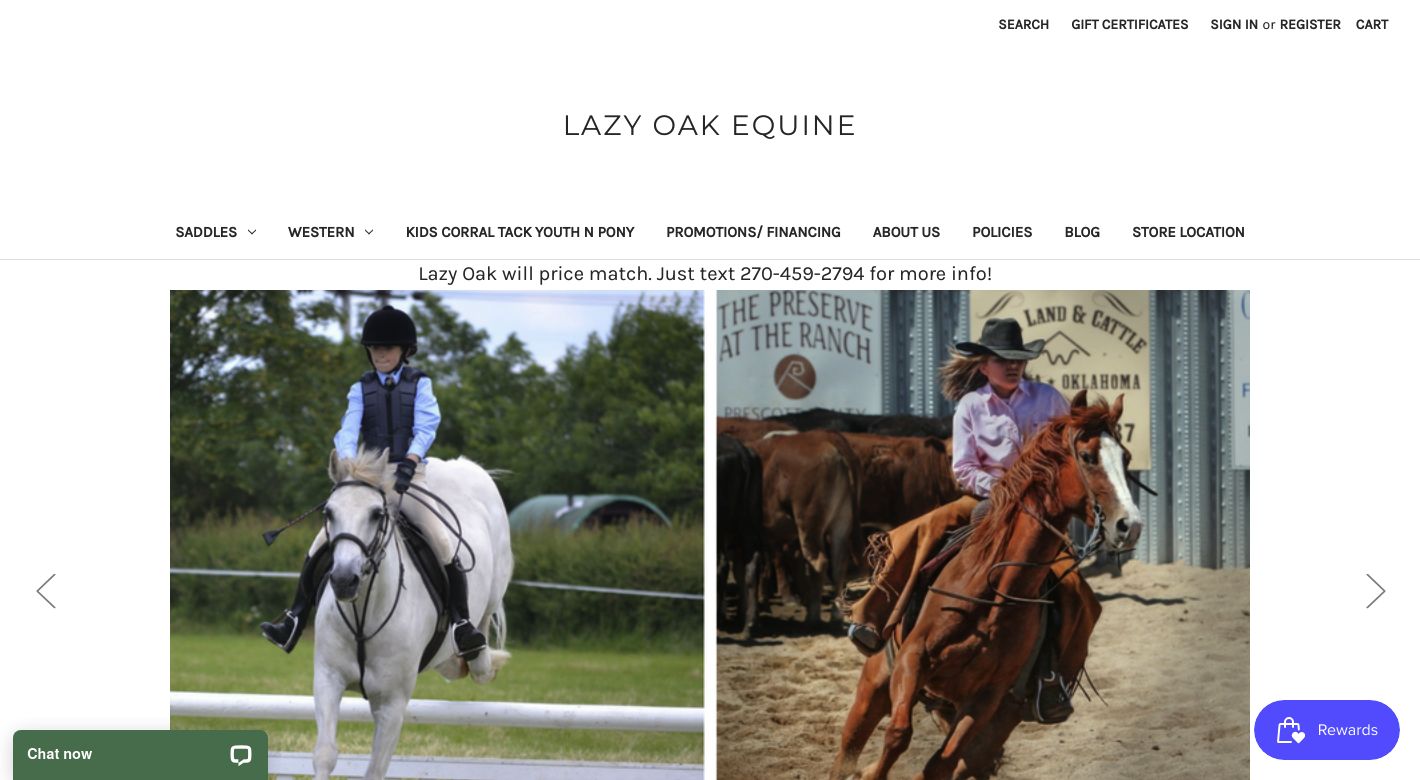 Lazy Oak Equine Affiliate Program + Commissions Rates