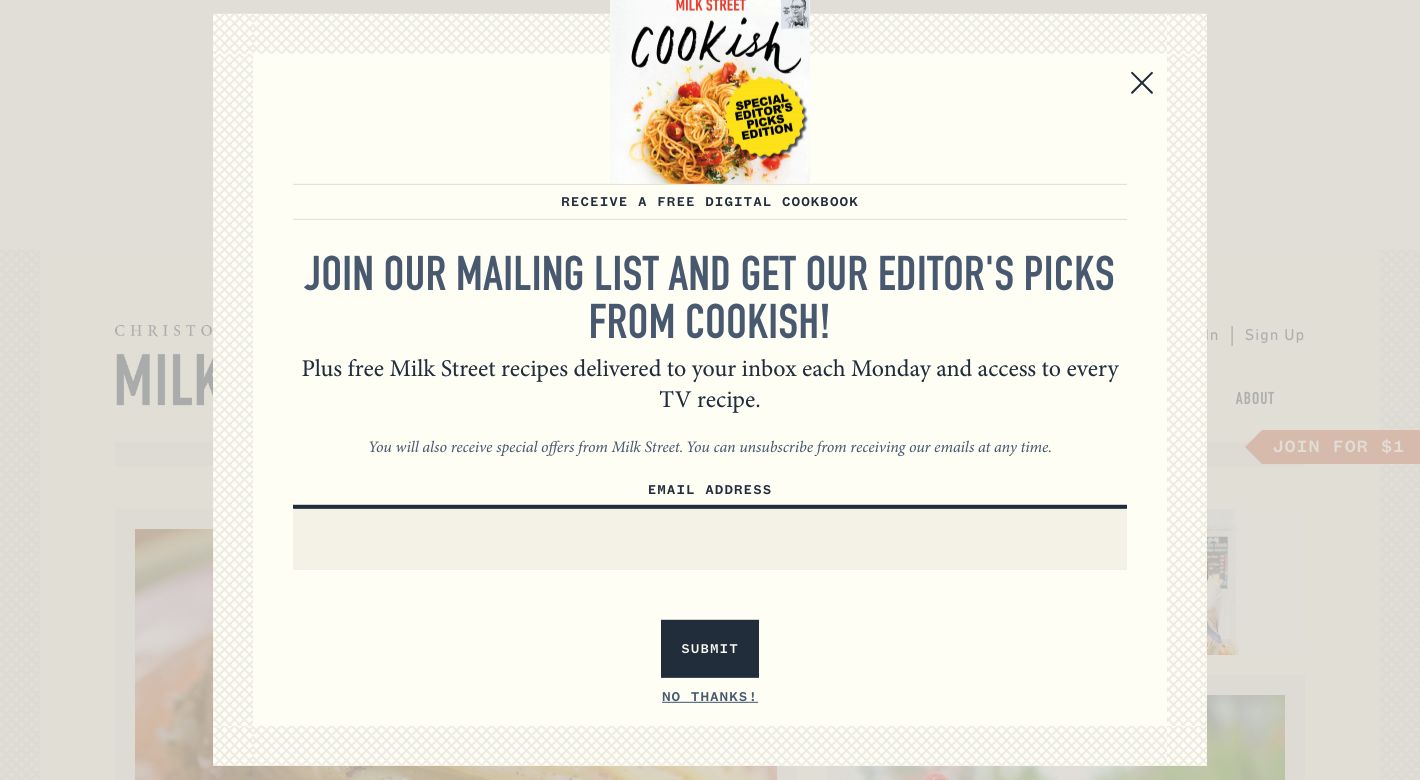 Milk Street Kitchen Affiliate Program (2024) LinkClicky