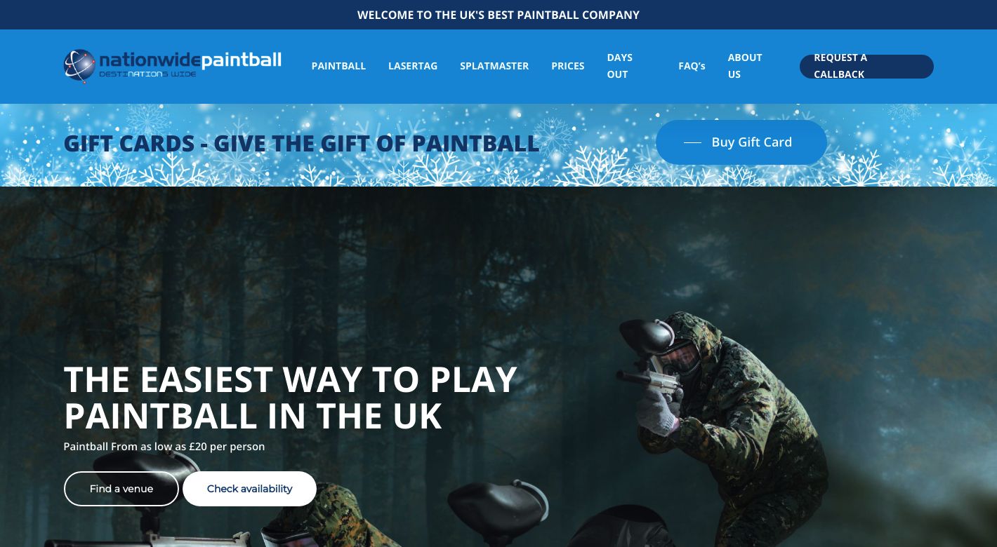 Nationwide Paintball Affiliate Program (2024) LinkClicky
