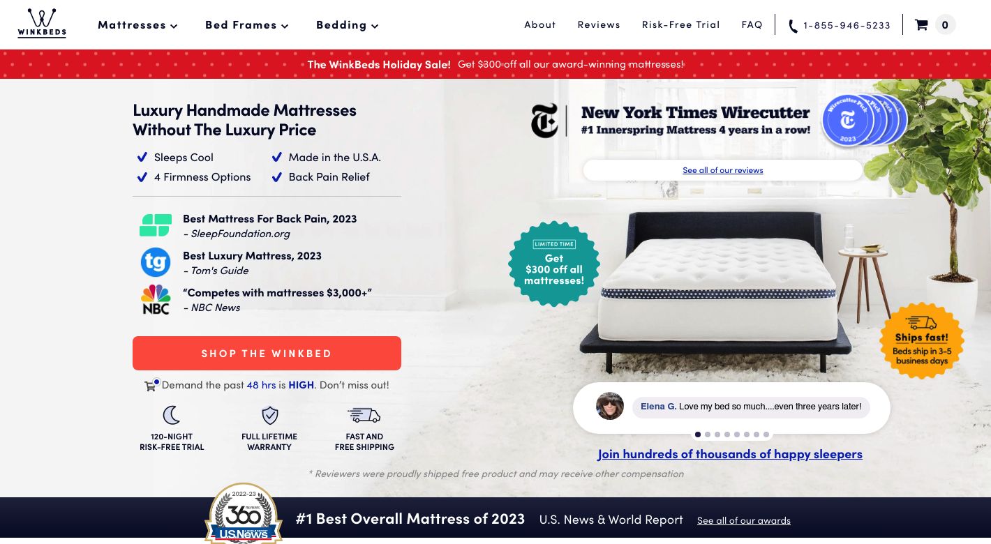 WinkBeds Affiliate Program + Commissions Rates (2024)