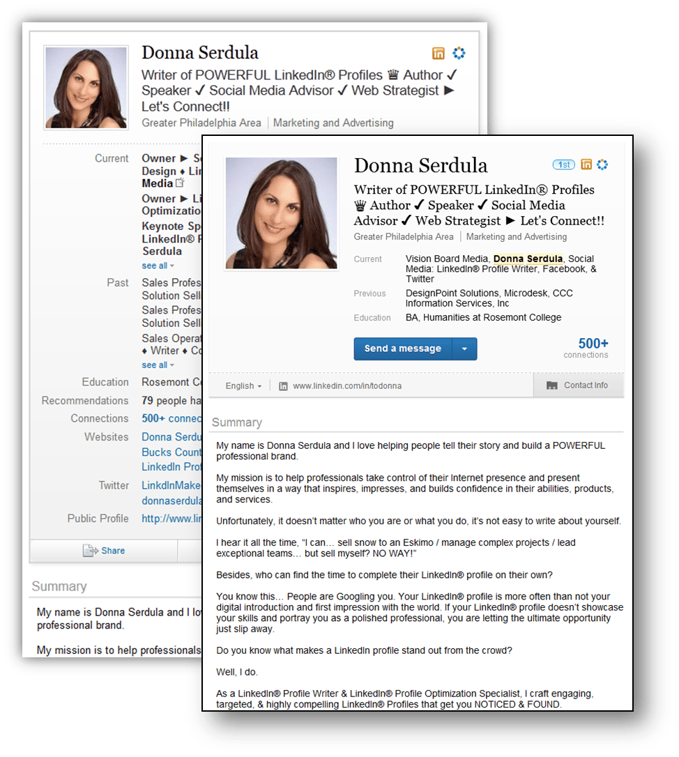 Design Change! New Look to the LinkedIn Profile