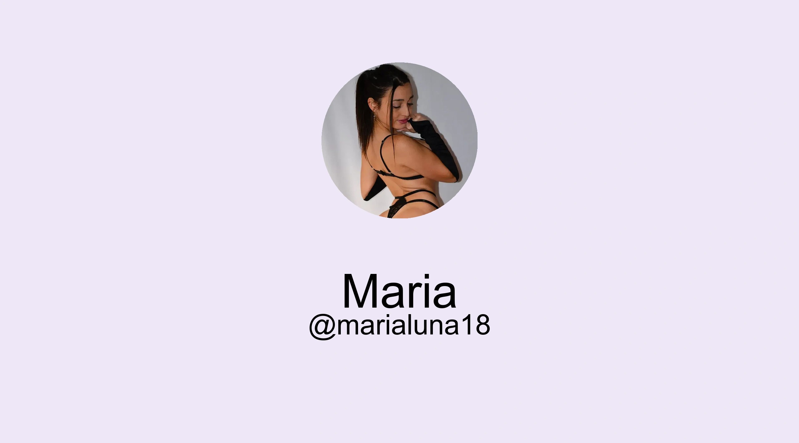 Maria Luna Free OnlyFans