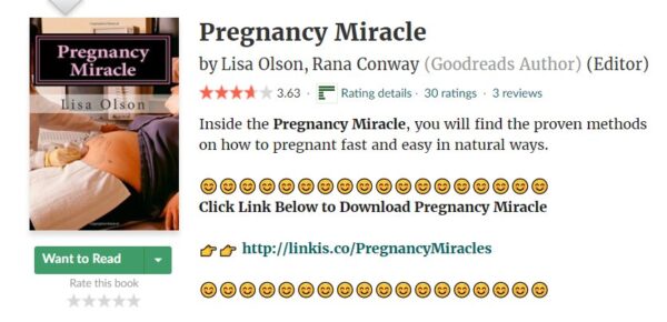 Pregnancy Miracle Review Is Lisa Olson A Scam? Must Read!