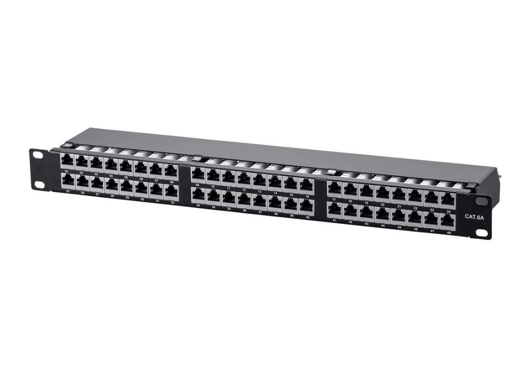 Patch panel 19"/1U sa 48 RJ45 STP ITS Novi Beograd