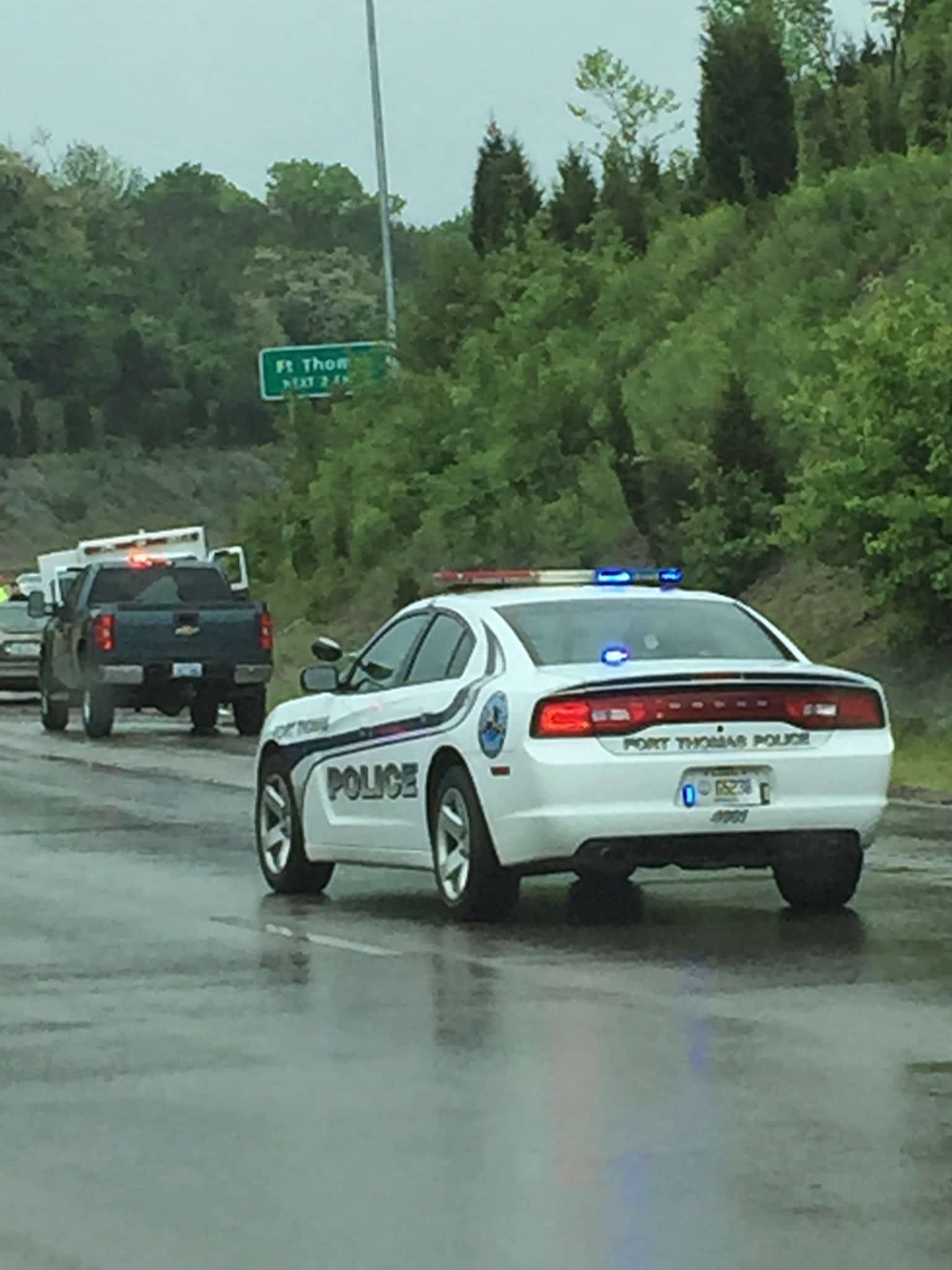 Alexandria Ambulance Transporting Patient Crashed on 471 LINK nky