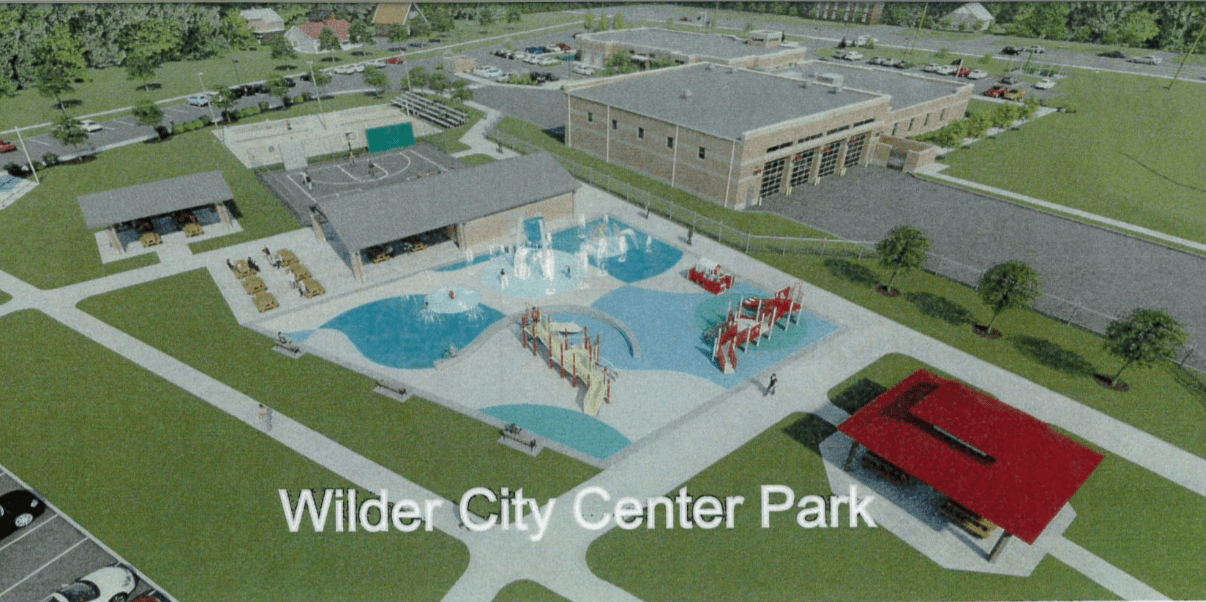 Ground to Break on New Wilder City Center Park LINK nky
