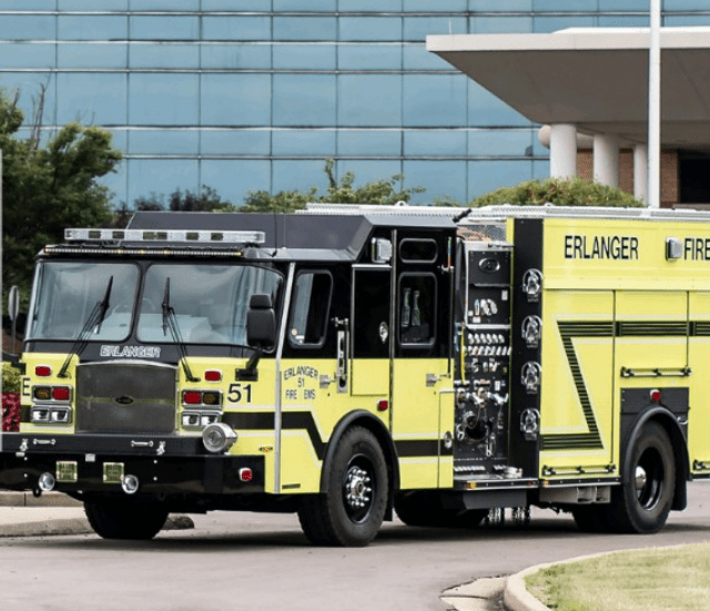 Erlanger Fire/EMS Given "Gold Plus" Award for Work with Heart Attack