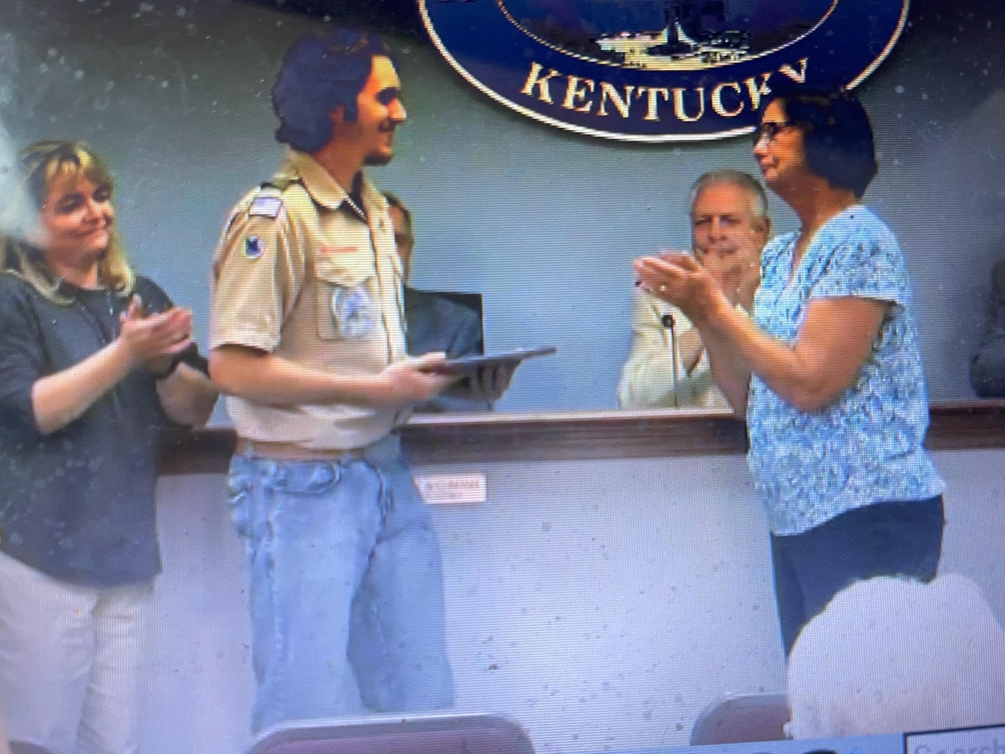 Taylor Mill to Set Tax Rates; City Honors Eagle Scout LINK nky