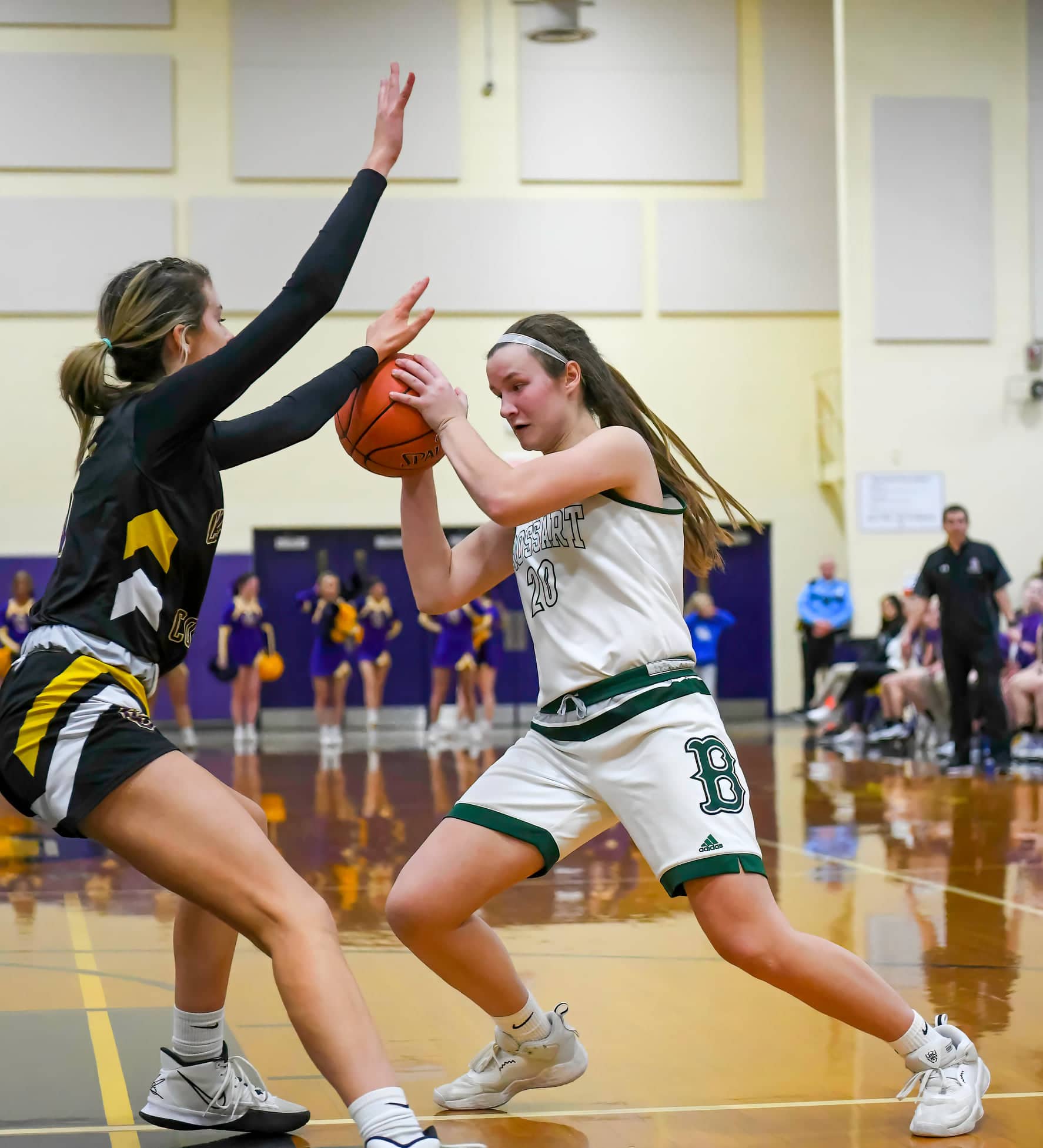 10th region girls basketball quarterfinals Brossart rallies