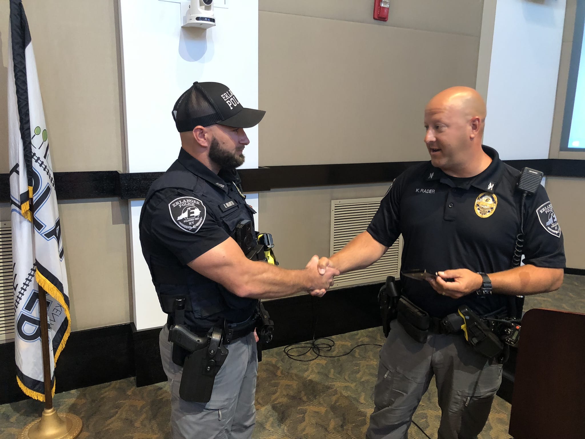 Erlanger honors police officer for exemplary service LINK nky