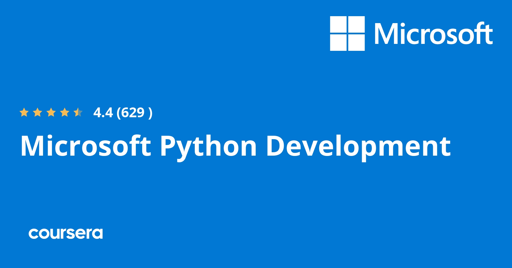 Microsoft Python Development Professional Certificate Microsoft Python Development Professional Certificate