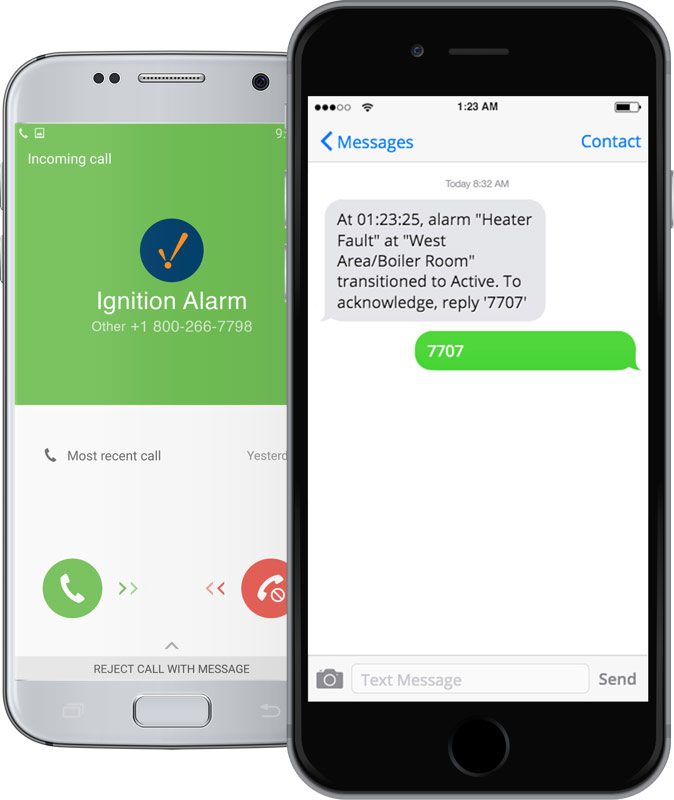 Ignition SMS Notification Module SMS/Text Alarm Notifications