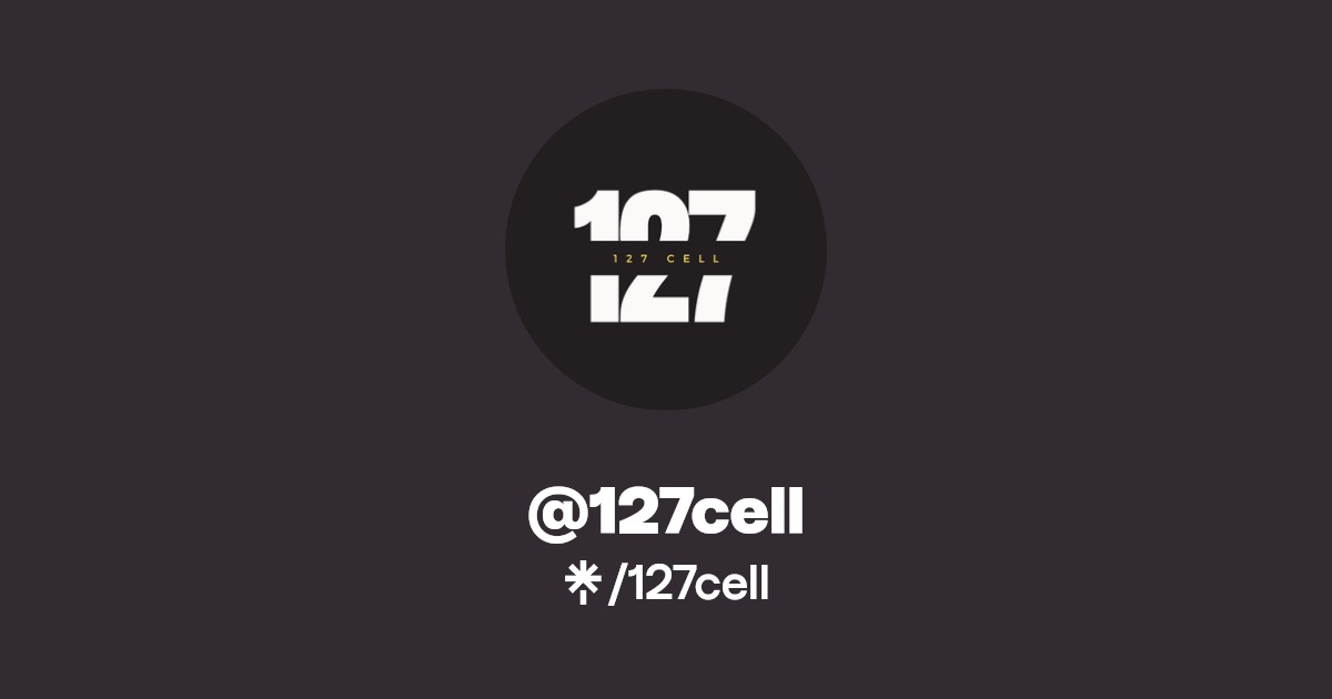 @127cell | Linktree