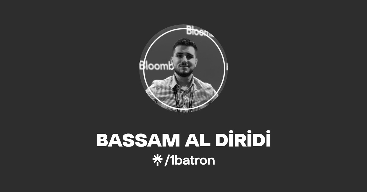 BASSAM AL DİRİDİ Twitter, Instagram, TikTok Linktree