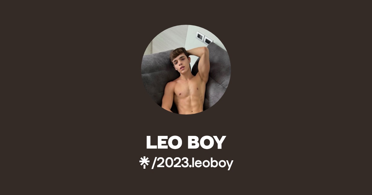 LEO BOY - Find LEO BOY Onlyfans - Linktree
