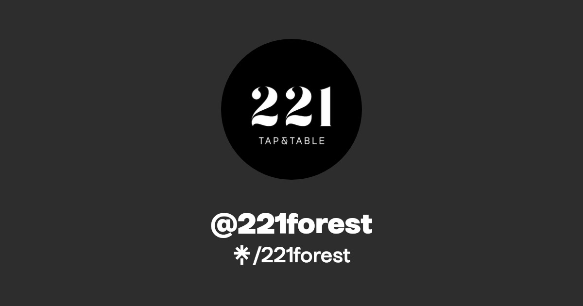 221forest Facebook Linktree