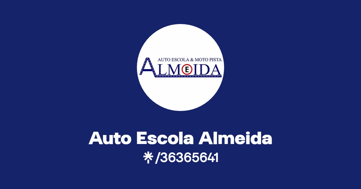 Auto Escola Almeida Instagram Linktree