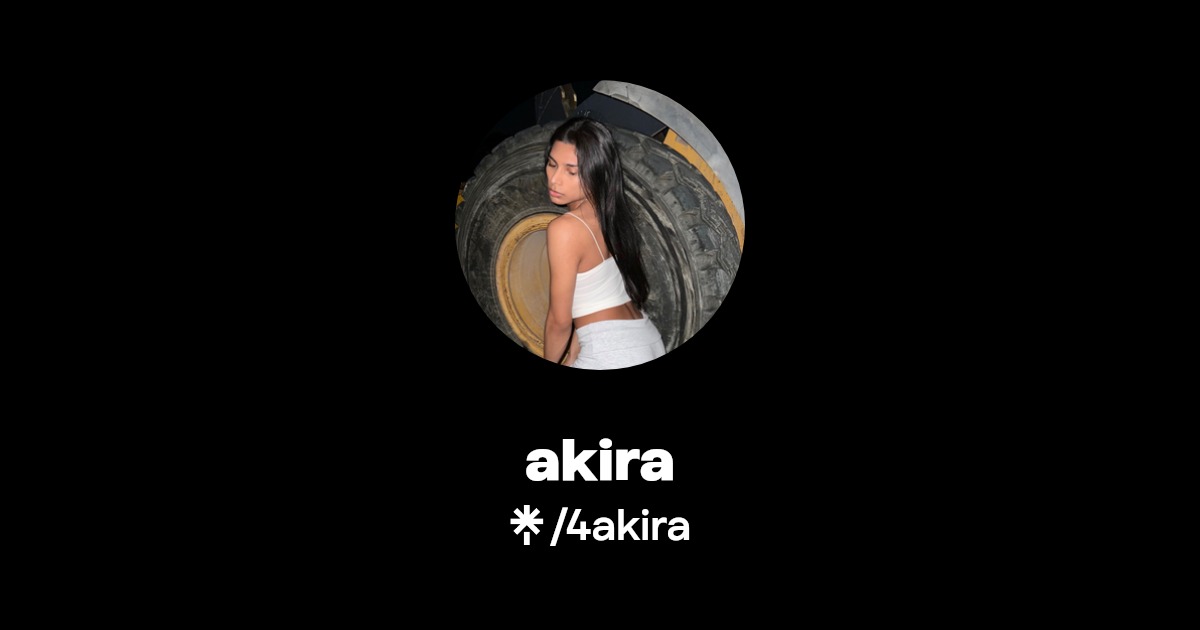 akira - Find akira Onlyfans - Linktree