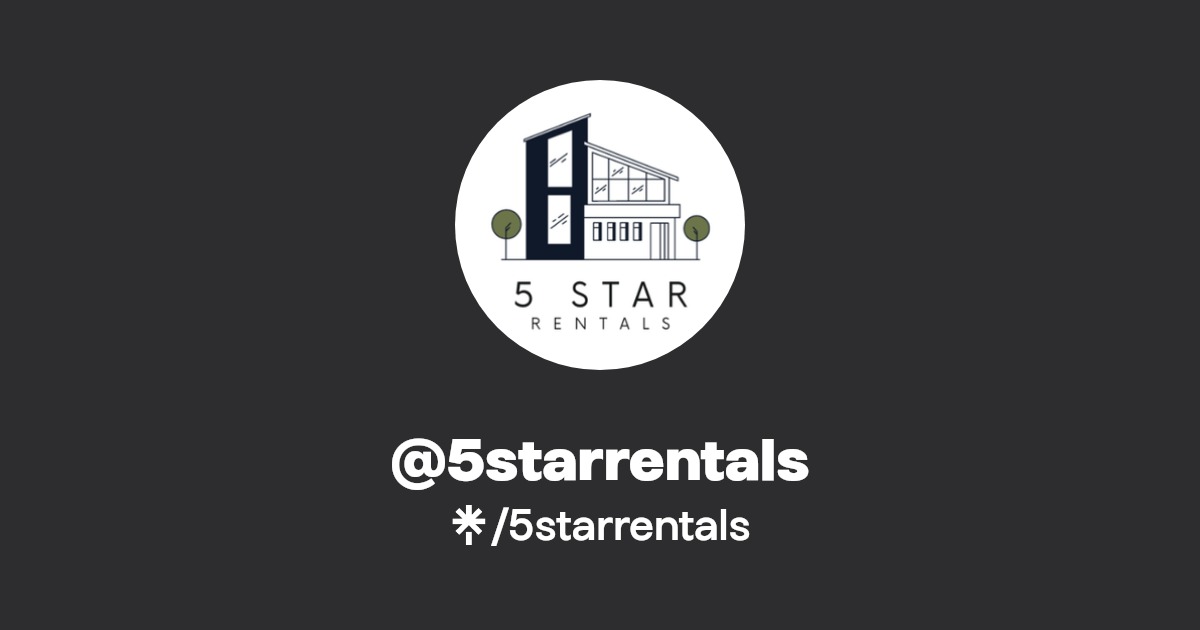 5starrentals Facebook Linktree
