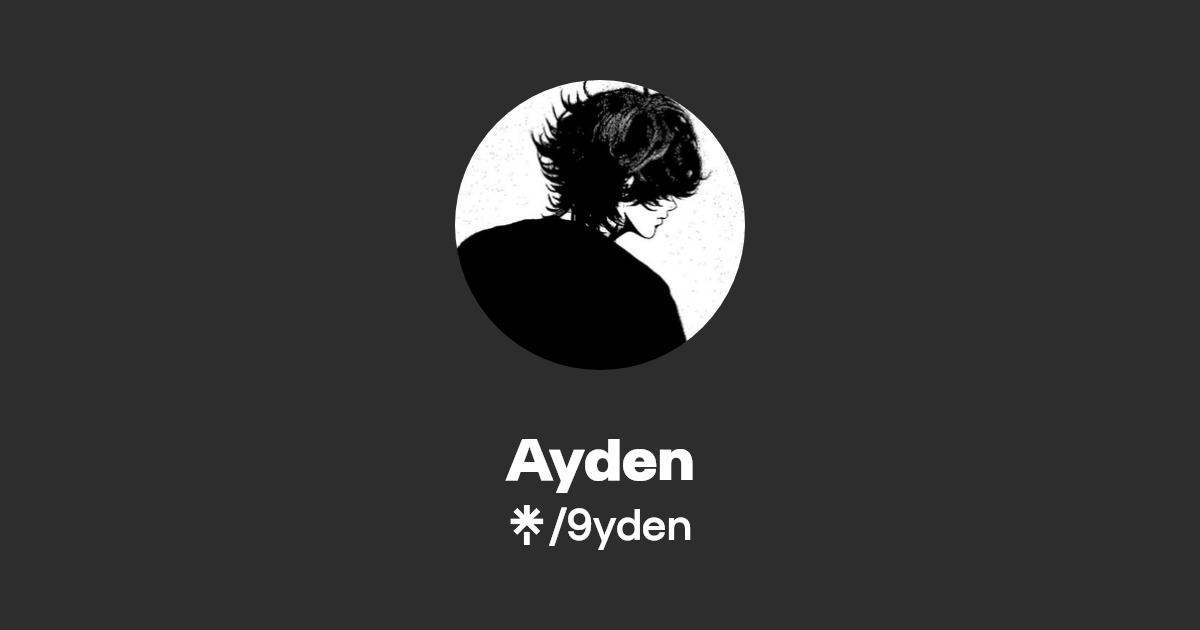 Ayden - Find Ayden Onlyfans - Linktree