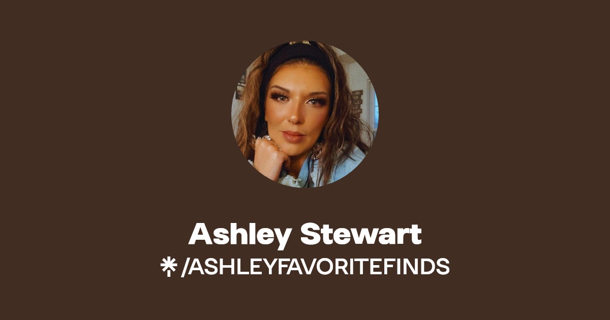 Ashley Stewart Facebook Linktree