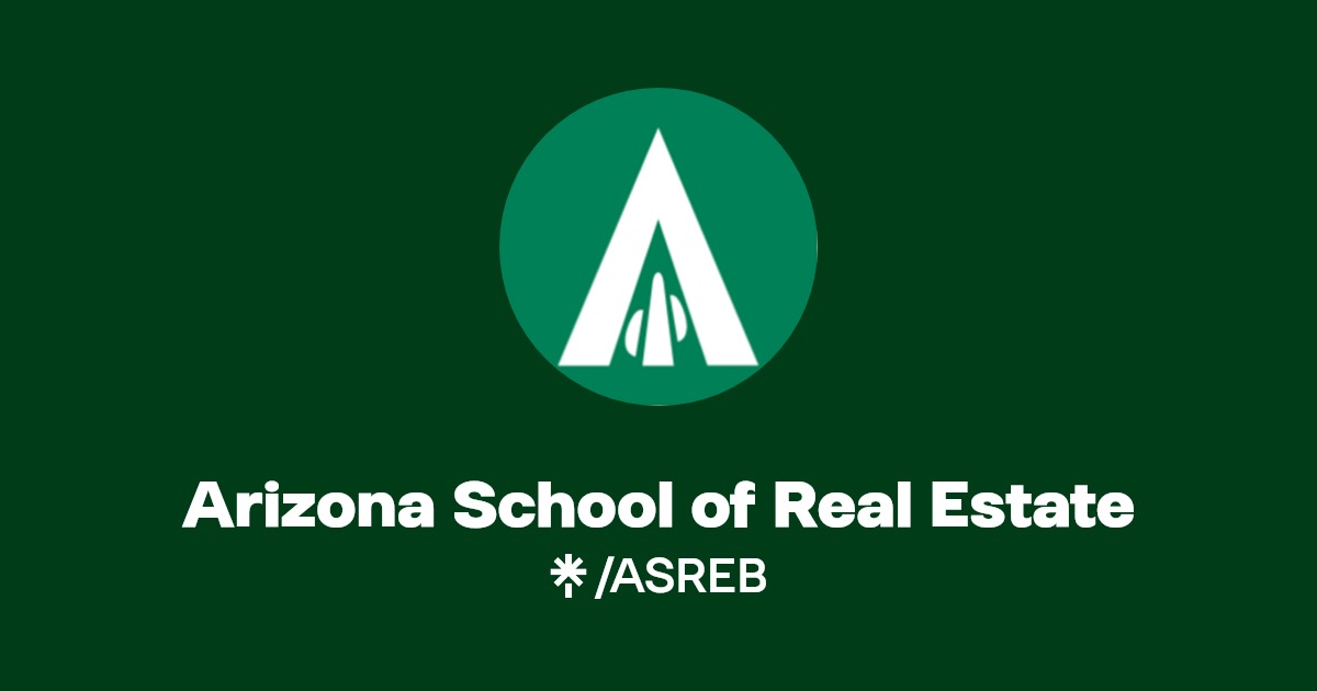 Arizona School of Real Estate Instagram, Facebook Linktree