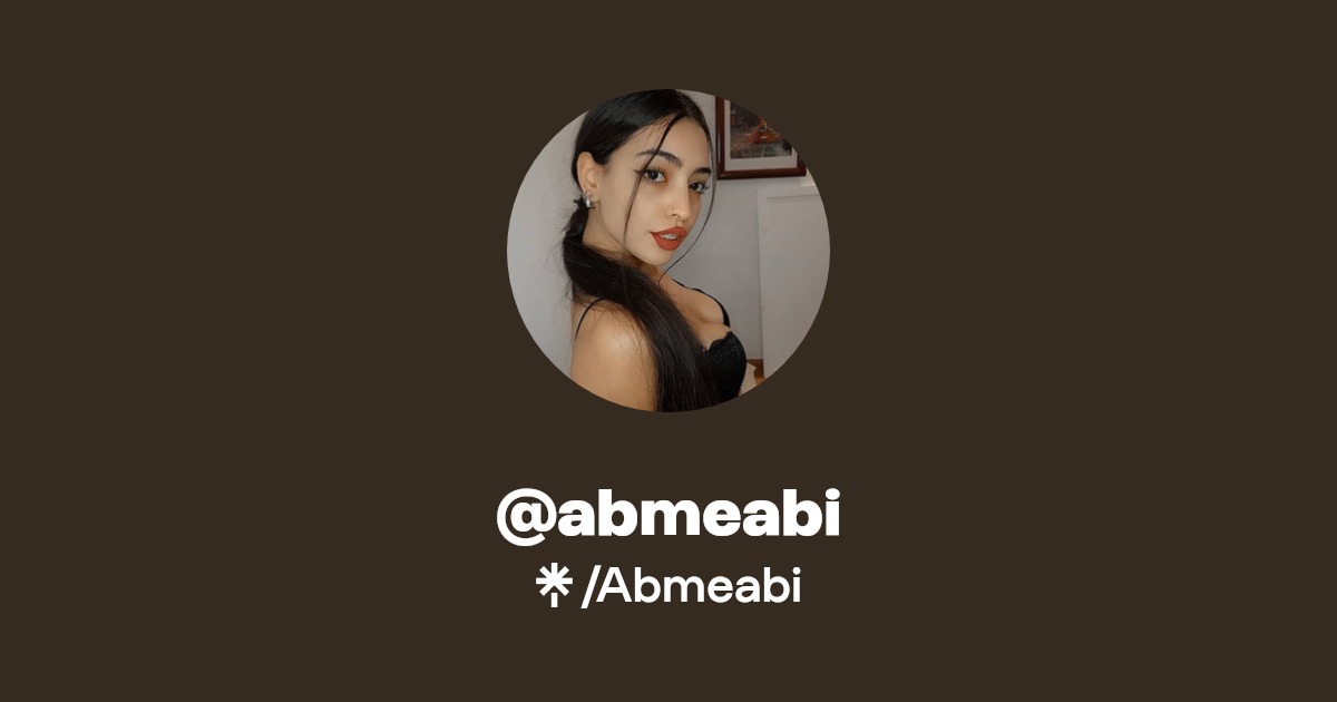 @abmeabi | Twitter | Linktree