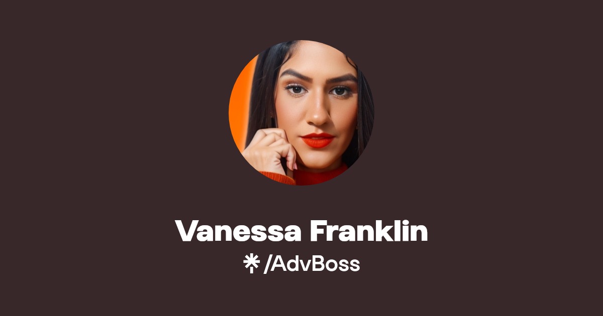 Vanessa Franklin Instagram Linktree