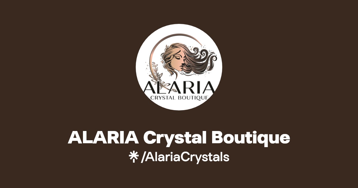 ALARIA Crystal Boutique Facebook Linktree