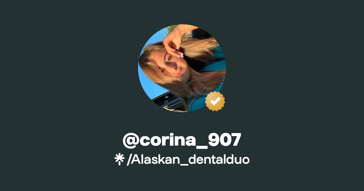 corina_907 Instagram, TikTok Linktree