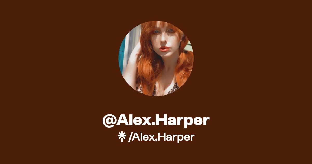 Alex.Harper - Find @Alex.Harper Onlyfans - Linktree
